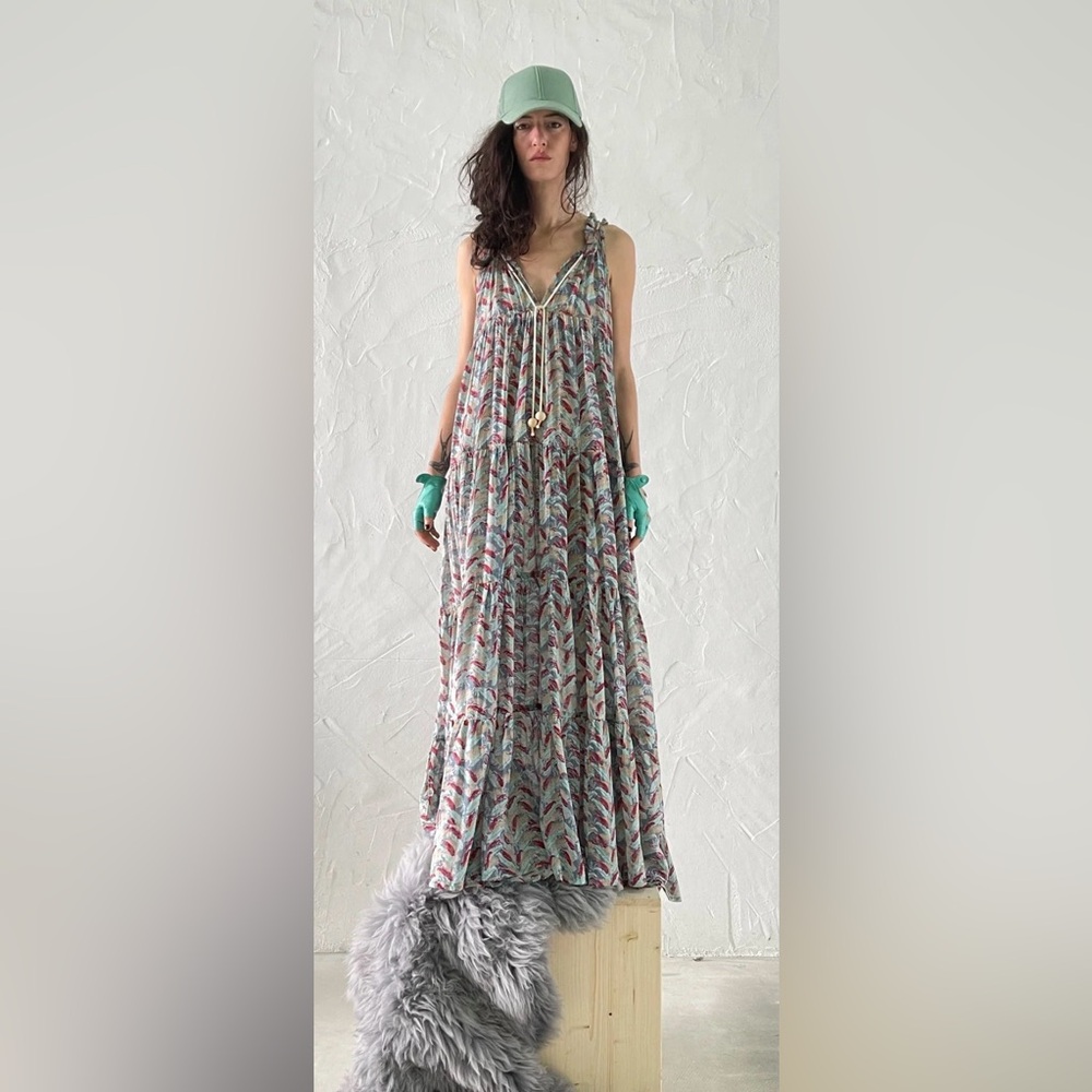 Yvonne S. Maxi Hippie dress XS $671